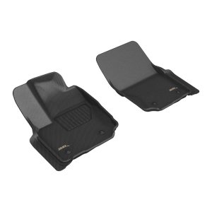 Toyota 4Runner Floor Mats - Front - 3D MAXpider - Kagu - Black - `25-`26 Toyota 4Runner Floor Mats - Front - 3D MAXpider - Kagu - Black - `25-`26